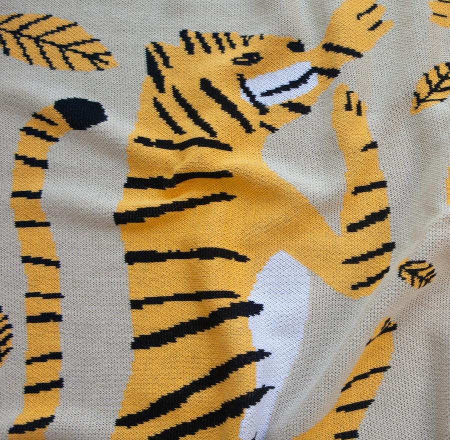 Big Cats Mini Blanket