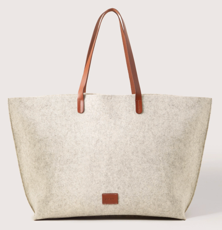 Hana Merino Wool Felt Boat Bag