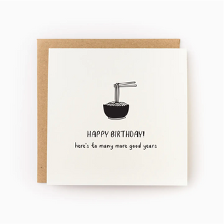 longevity noodles card - KW5