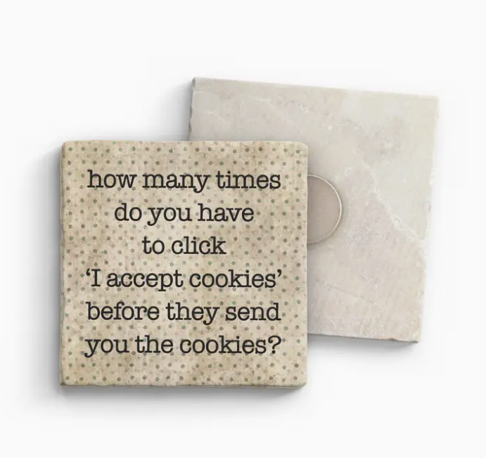 I Accept Cookies Magnet