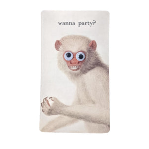 Silly Monkey Googly Eye Refrigerator Magnet - Wanna Party?