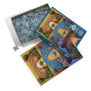 Bear Eyes: Harvest 500 Piece puzzle