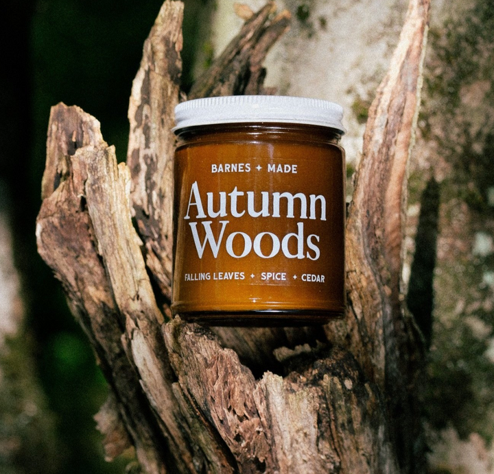 Vermont-Made Autumn Woods Candle