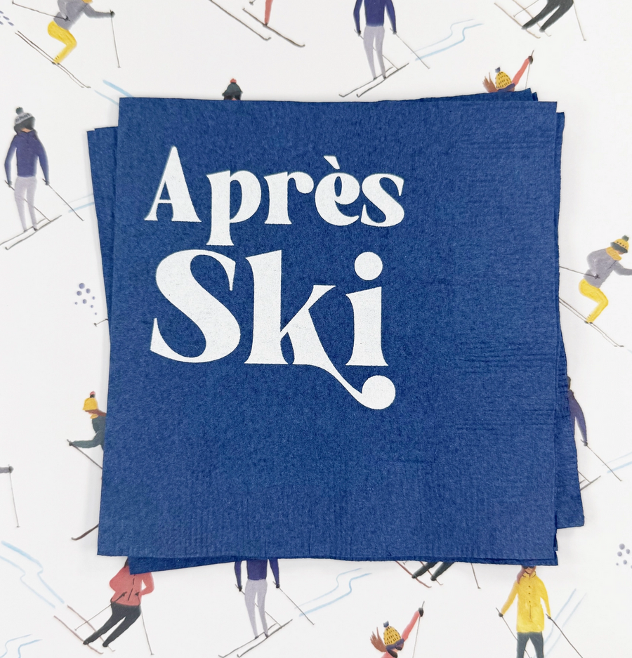 Apres Ski Cocktail Napkins