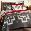 Load image into Gallery viewer, Pendleton San Miguel Jaquard Blanket - Grey Twin ZE493
