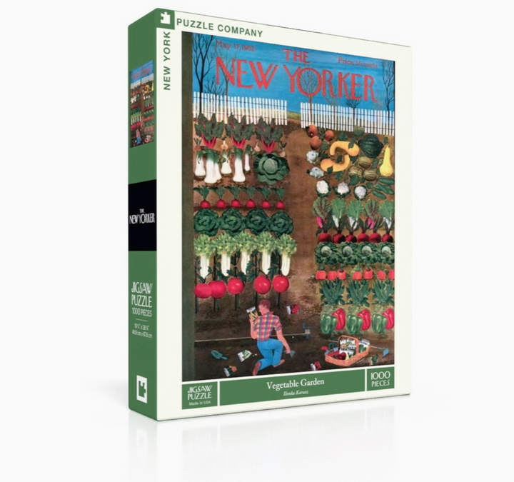 New Yorker Cover Vegetable Garden Puzzle - 1000 Piece