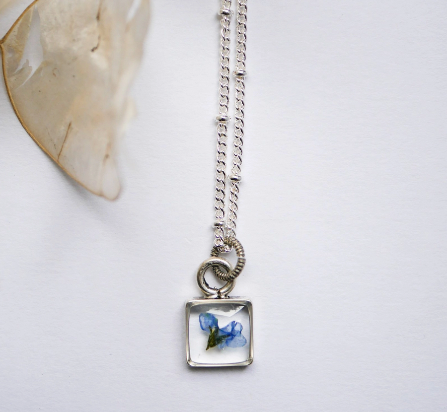 Tiny Square Pendant