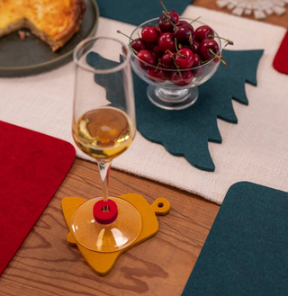 Merino Wool Tree Trivet - Kombu