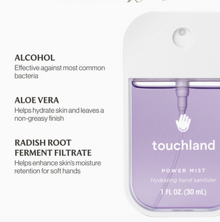 Touchland Power Mist Hydrating Hand Sanitizer - Pure Lavender
