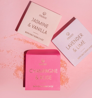 Mini Bath Salt Soak - Champagne &amp; Rose