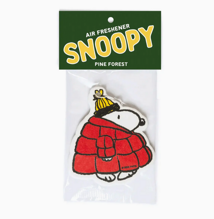 Snoopy Puffy Coat Air Freshener