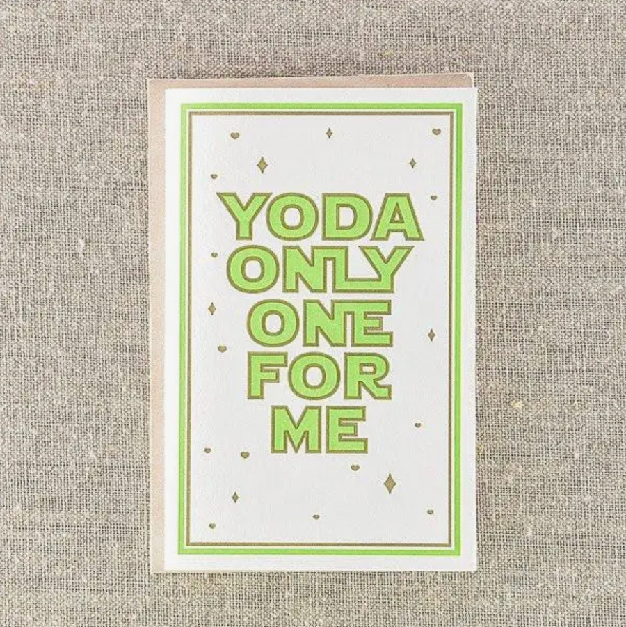Yoda Only One For Me Card - PS1
