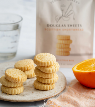 Vermont Made Orange Blossom Shortbread Cookies