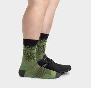 Men's Number 2 Micro Crew Sock - Green