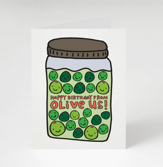 happy birthday from olive us card - TG5