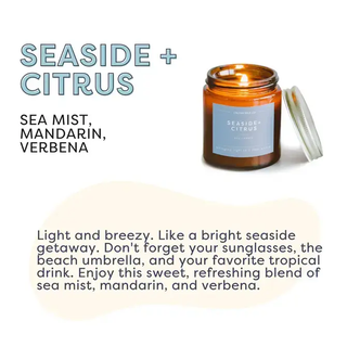 Mini Jar Candle Seaside + Citrus
