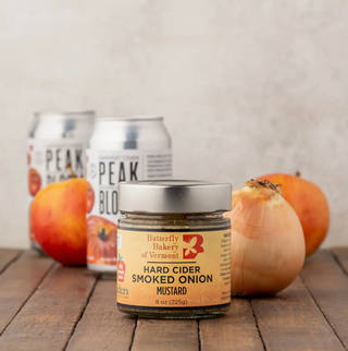 Vermont-Made Hard Cider Smoked Onion Mustard