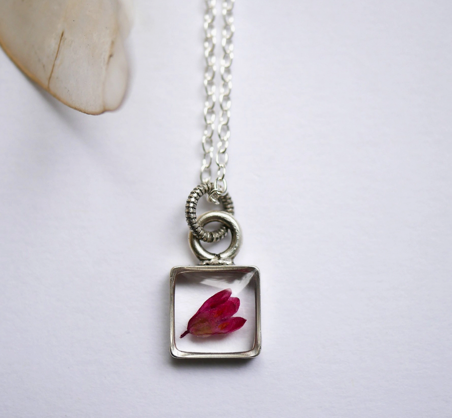 Tiny Square Pendant