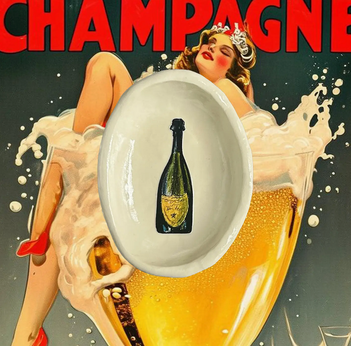 Handmade Trinket Dish - Champagne