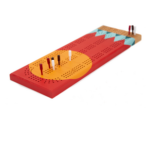 Hand Painted Cribbage Board - Tettegouche