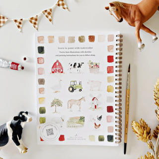 Watercolors Workbook - Farm