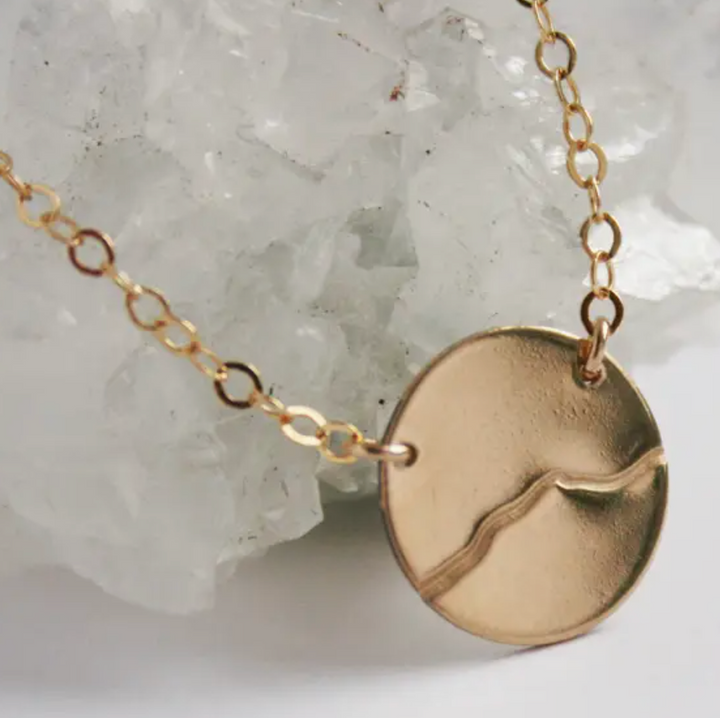 Small Vermont Disc Necklace