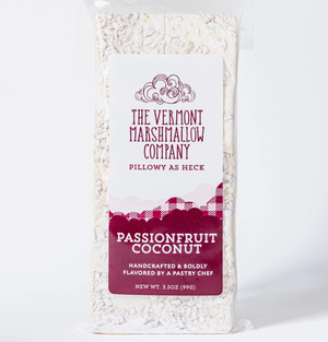 Vermont-Made Marshmallows - Passionfruit Coconut