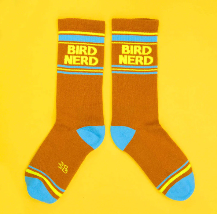 Bird Nerd Gym Sock