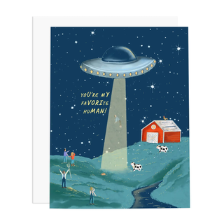 You're My Favorite Human Card