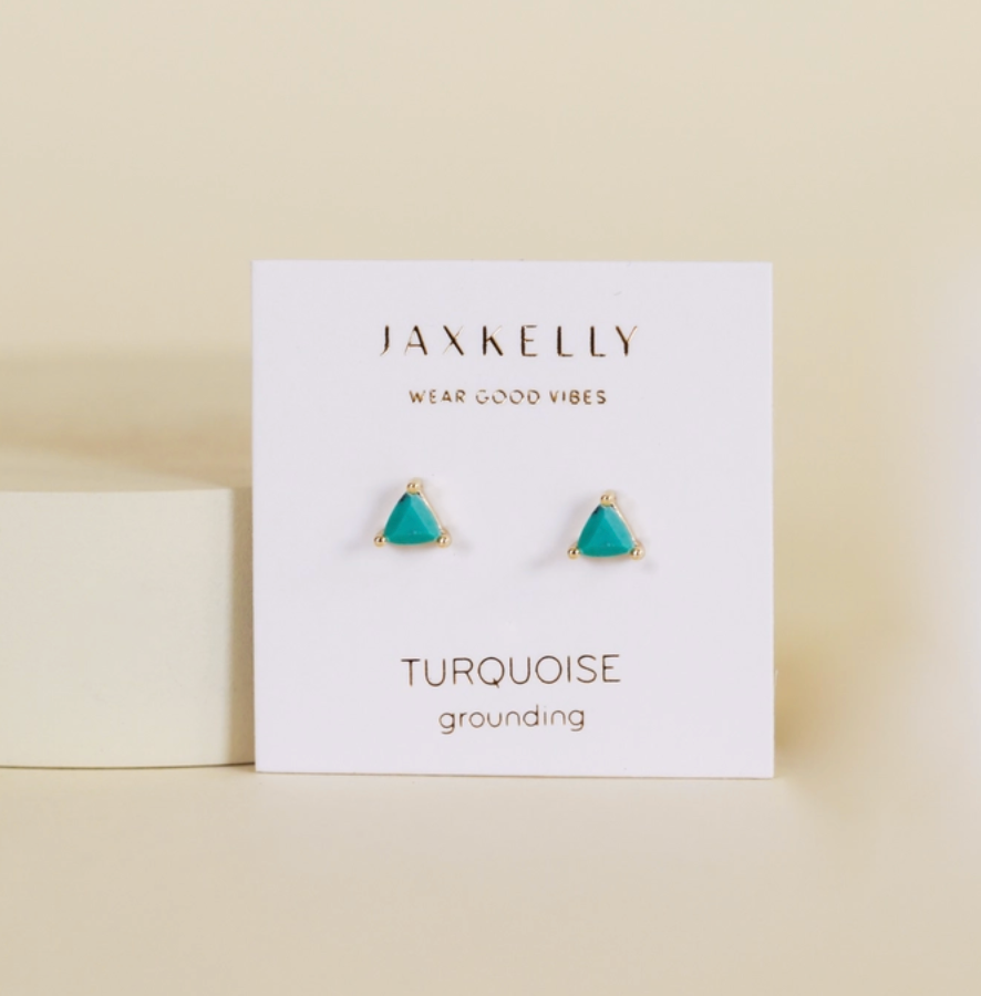 Mini Energy Stud - Turquoise