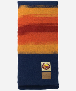 Grand Canyon National Park Bed Blanket - Twin Navy