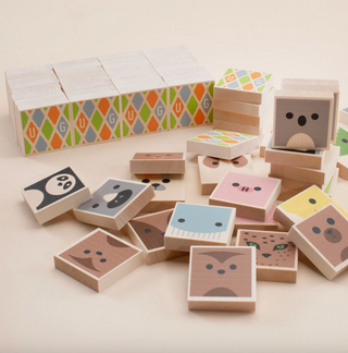 Cubelings Memory Game Block Chips