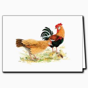 chickens art card - ES2