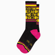 Load image into Gallery viewer, Everything Hurts and I&#39;m Dying Gym Sock
