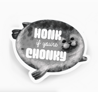 Chonky Seal Sticker