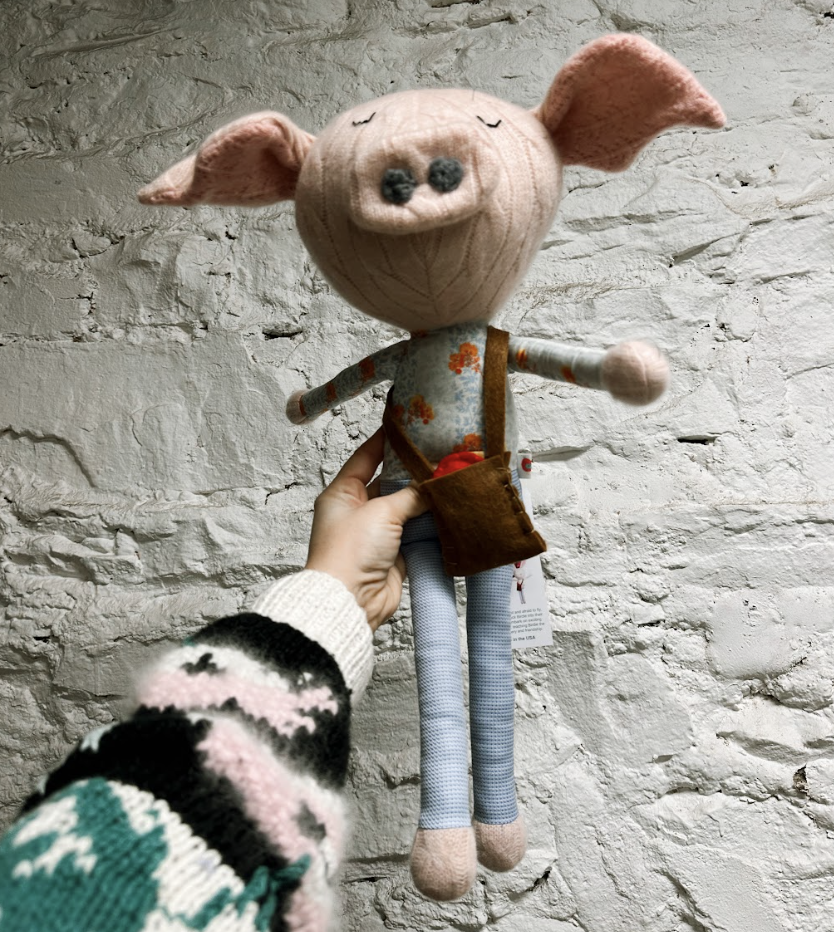 Gender Neutral 18" Stuffie - Pig