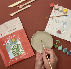 DIY Air Dry Clay Trinket Dish Kit