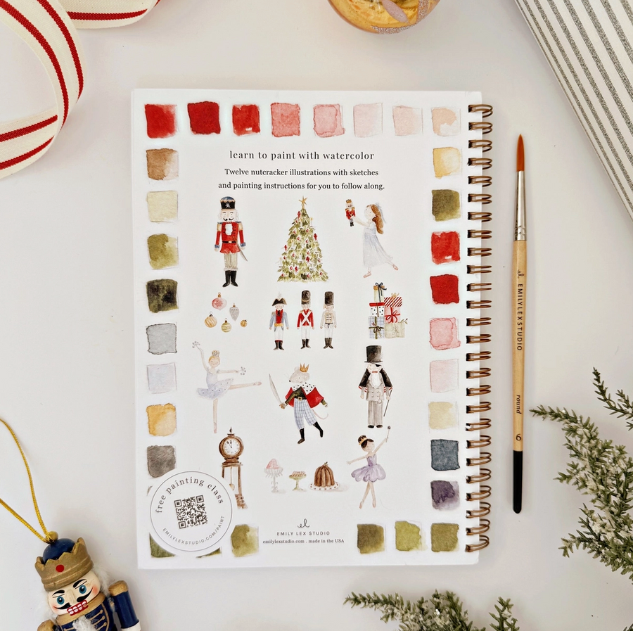 Watercolors Workbook - Nutcracker