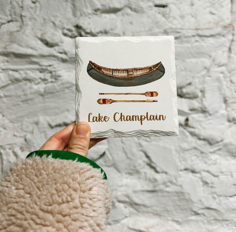 Lake Champlain Canoe &amp; Oars Coaster