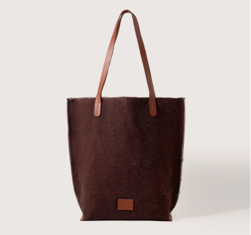 Hana Canvas Tote - Currant