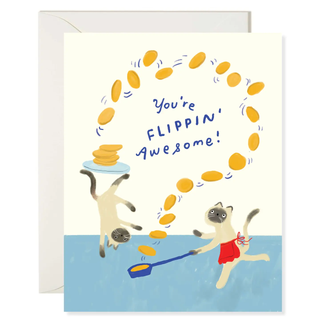 Flipping Awesome Encouragement Card