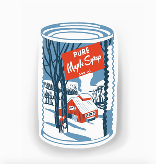 Maple Syrup Sticker