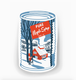 Maple Syrup Sticker