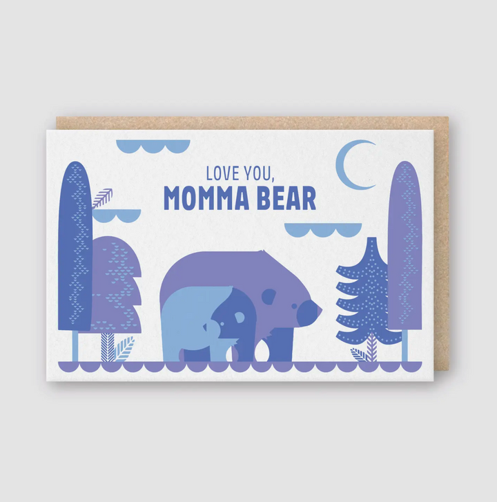 love you, momma bear card - PS7