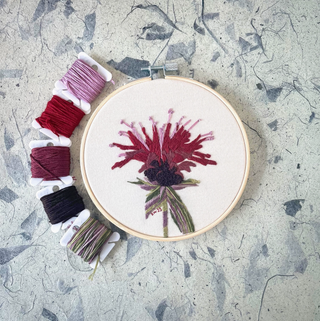 DIY Embroidery Kit 5" - Bee Balm