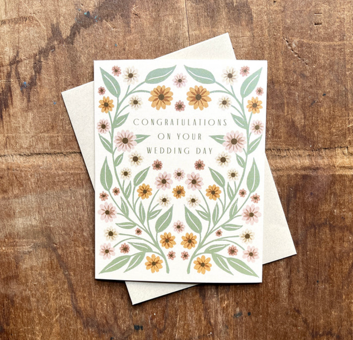 congratulations on your wedding card - KW4