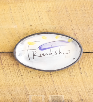 Vermont-Made Mini Oval Dish - Friendship