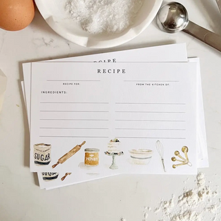 Baking Recipe Cards