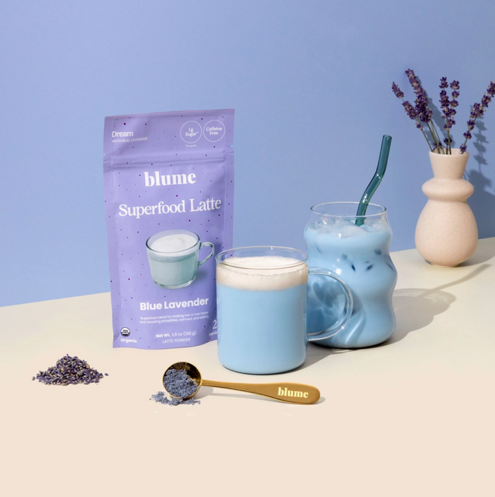 Superfood Latte Powder - Blue Lavender