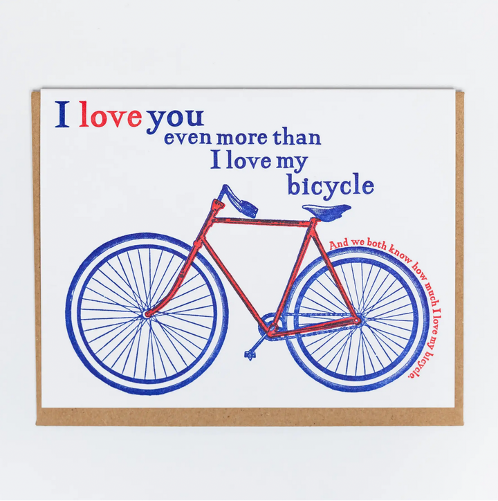 bike love card - LP1